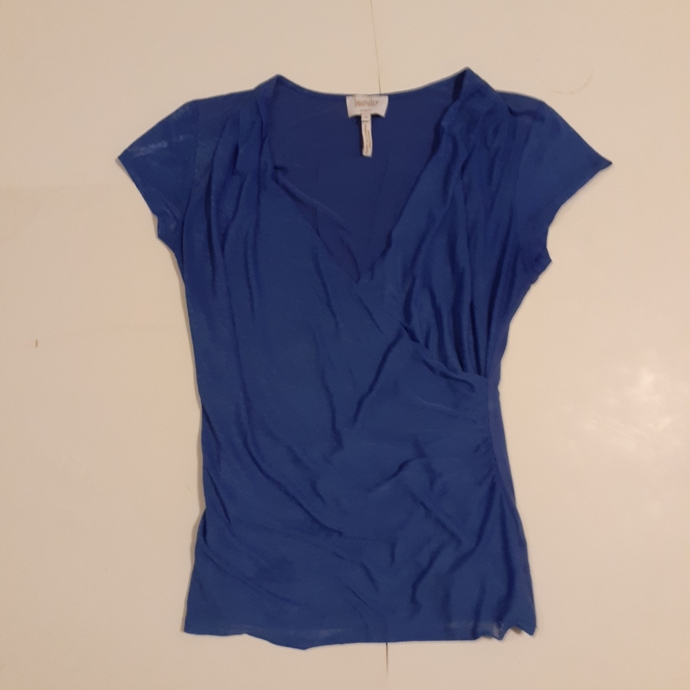 Laundry by Shelli Segal wrap around top